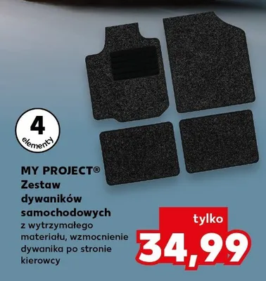 Zestaw kołpaków samochodowych promocja w Kaufland