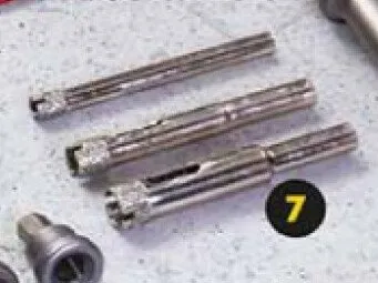 Zestaw 3 wierteł do szkła promocja w Biedronka