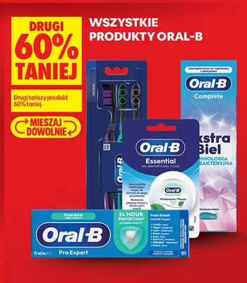 Produkty Oral-B promocja w Biedronka