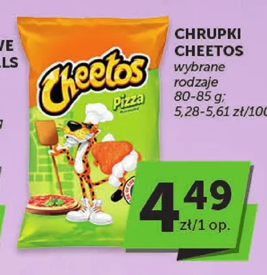 Chrupki Cheetos promocja w Groszek