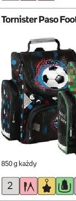 Tornister Paso Football promocja w Empik