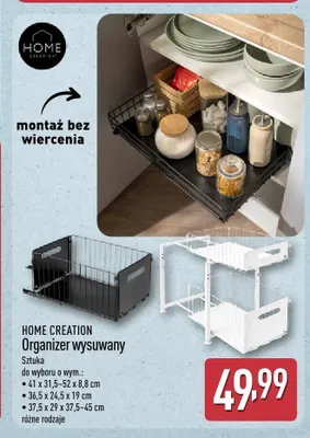 Organizer wysuwany Home Creation promocja w Aldi