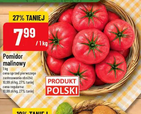 Pomidor malinowy promocja w POLOmarket