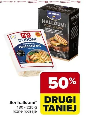Ser halloumi promocja w Carrefour Market