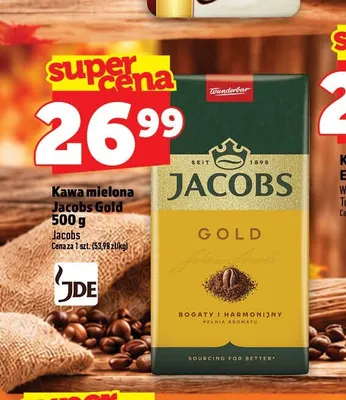 Kawa mielona Jacobs Gold promocja w TOPAZ