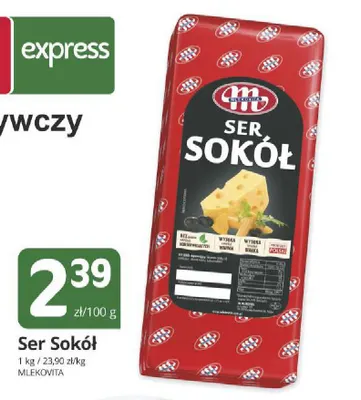 Ser Sokół Mlekovita promocja w Marketvita