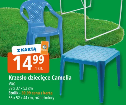 Krzesło dziecięce Camelia promocja w Leclerc