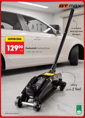 Podnośnik hydrauliczny Gt Max promocja w Biedronka