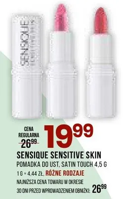 Pomadka do ust, satin touch 4.5g promocja w Drogerie Natura