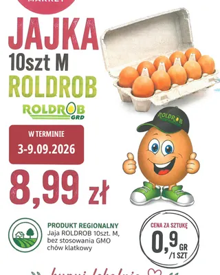 Jajka kurze M Roldrob promocja w emma MARKET