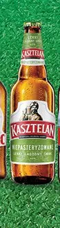Piwo Kasztelan Niepasteryzowane butelka zwrotna promocja w Biedronka