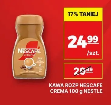 Kawa rozpuszczalna Nescafé Crema promocja w API Market