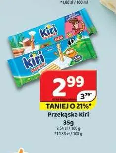 Przekąska Kiri promocja w Delfin