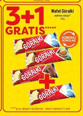Wafel Góralki orzechowe promocja w POLOmarket