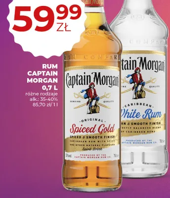 Rum różne rodzaje promocja w Duży Ben