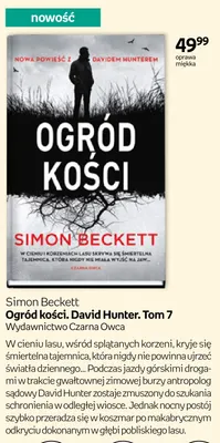 Książka Ogród kości. David Hunter. Tom 7 Simon Beckett promocja w Empik