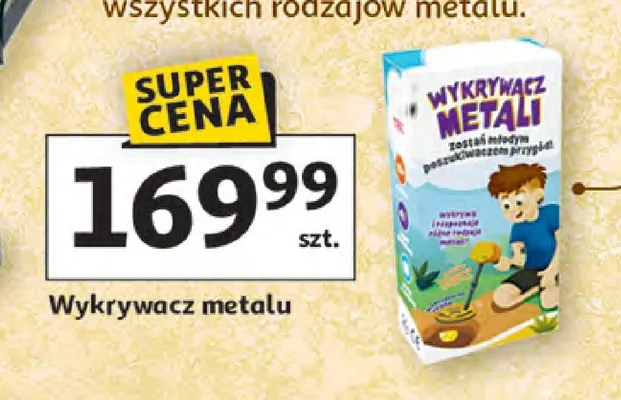 Wykrywacz metalu promocja w Auchan