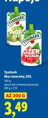 Mus owocowy, XXL agrest  promocja w Lidl