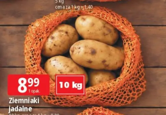 Ziemniaki jadalne promocja w Leclerc