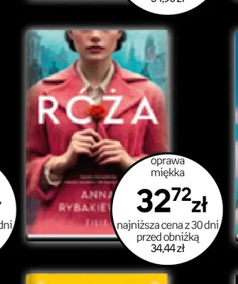 Książka Róża Anna Rybakiewicz Filia promocja w Empik