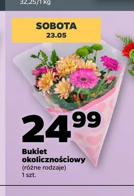 Bukiet okolicznościowy promocja w Netto