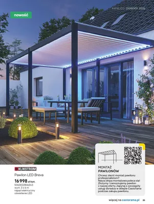 Pawilon LED Breva promocja w Castorama