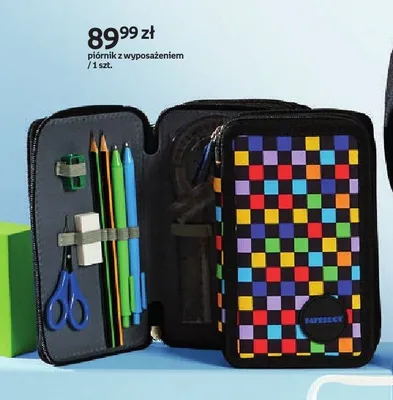Piórnik z wyposażeniem Paperdot Square Style promocja w Empik