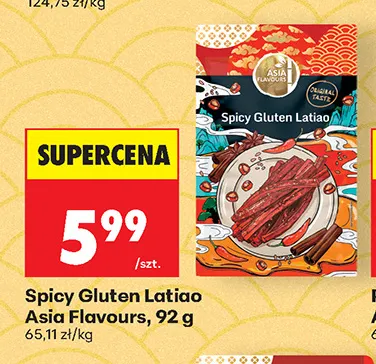 Spicy Gluten Latiao Asia Flavours promocja w Biedronka