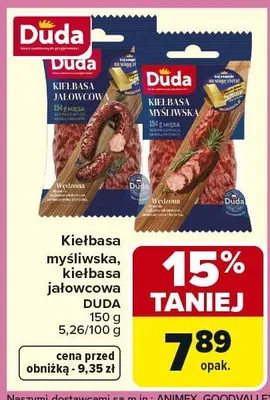 Kiełbasa myśliwska promocja w Carrefour Market