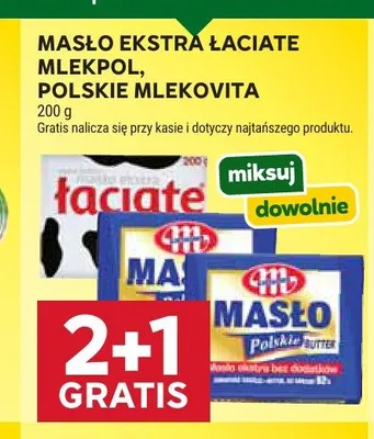 Masło ekstra promocja w Stokrotka