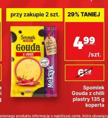 Ser gouda w plastrach z chilli Serenada promocja w API Market