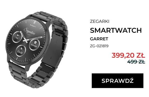 Smartwatch Garret ZG-021819 promocja w Briju