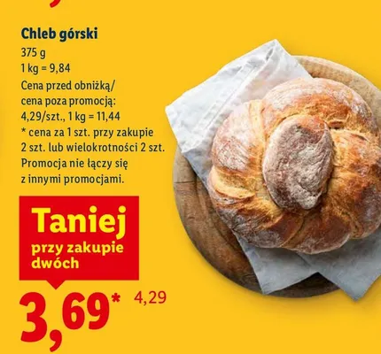 Chleb górski promocja w Lidl