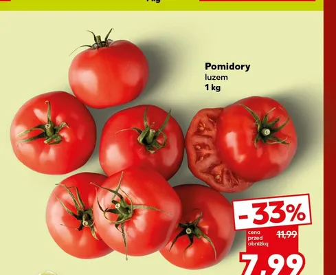 Pomidory promocja w Kaufland