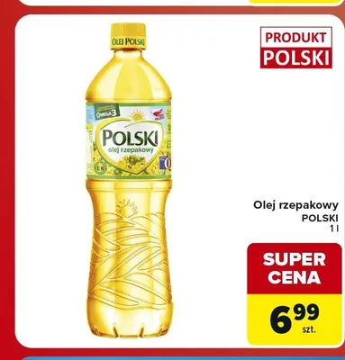 Olej rzepakowy Olej Polski promocja w Carrefour Market
