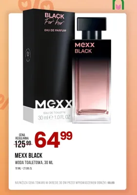 Woda toaletowa Black promocja w Drogerie Natura