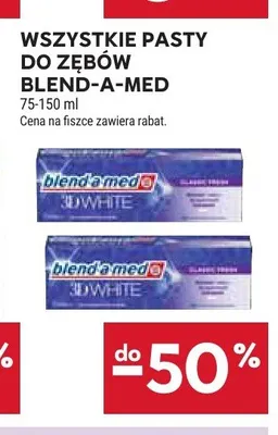 Pasta do zębów Blend-a-med promocja w Stokrotka