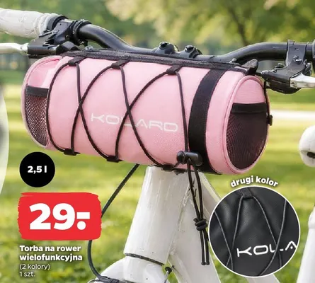Torba na rower wielofunkcyjna promocja w Netto