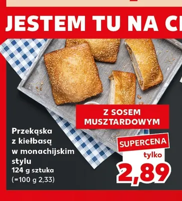 Przekąska z kiełbasą w monachijskim stylu promocja w Kaufland