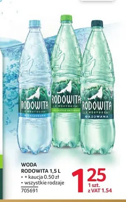 Woda gazowana O la la! promocja w Selgros