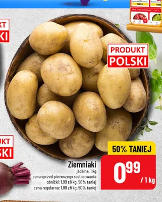 Ziemniaki jadalne promocja w POLOmarket