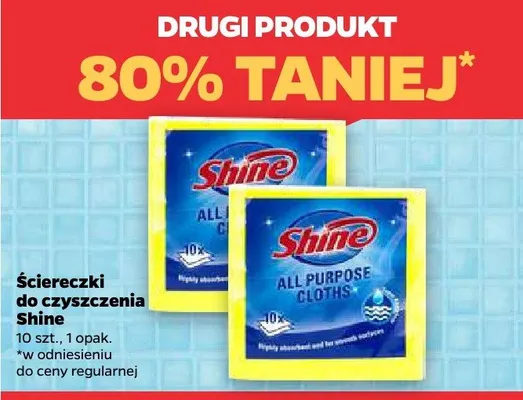 Ściereczki do czyszczenia promocja w Netto