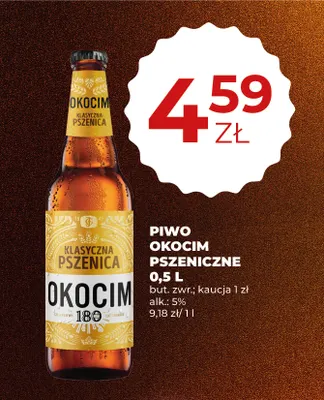 Piwo Okocim Pszeniczne promocja w Duży Ben