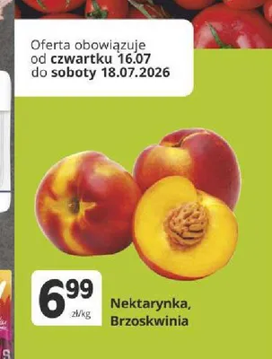 Nektarynka promocja w Marketvita