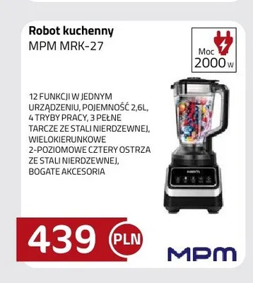 Robot kuchenny MPM MRK-27 promocja w kakto.pl