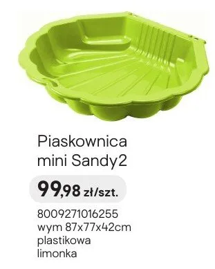 Piaskownica mini Sandy2 promocja w Castorama