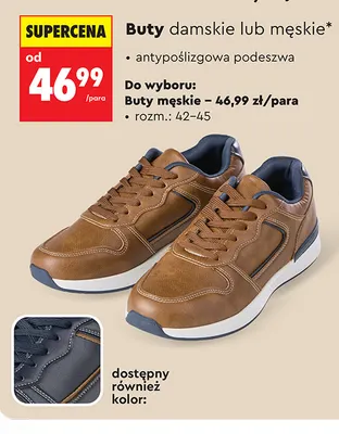 Buty męskie Clevé promocja w Biedronka