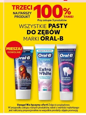 Pasta do zębów Oral-B Kids promocja w Kaufland