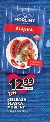 Kiełbasa Śląska Morliny promocja w Stokrotka