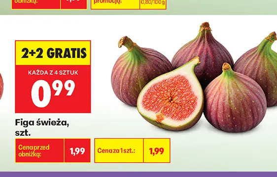 Figa świeża promocja w Biedronka